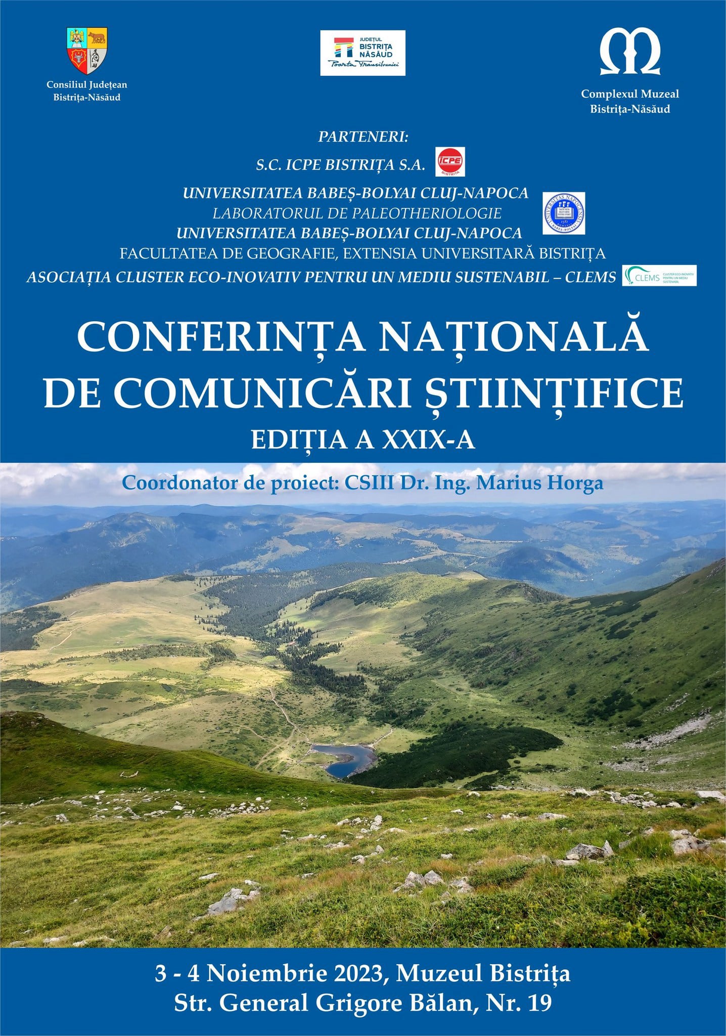 CMBN Conferința Națională de Comunicări Științifice 2023