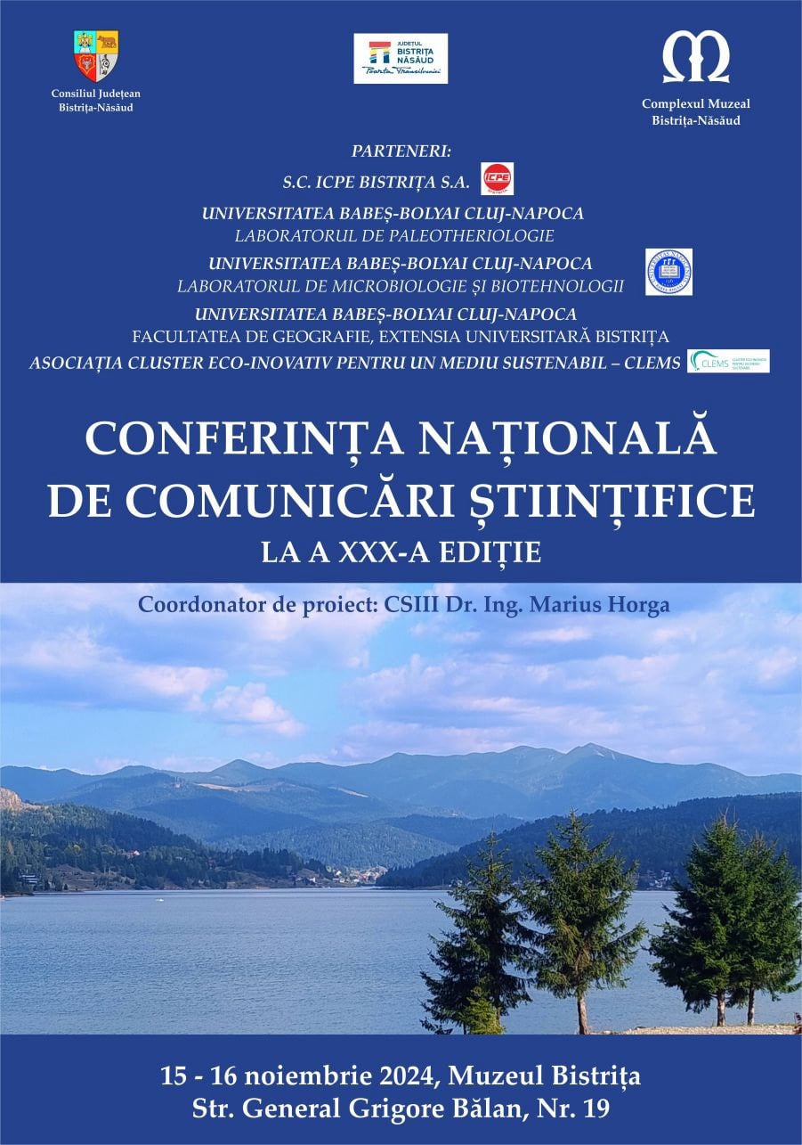 CMBN Conferința Națională de Comunicări Științifice 2024