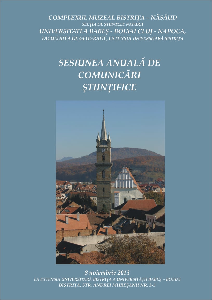 CMBN Sesiunea Anuală de Comunicări Științifice 2013